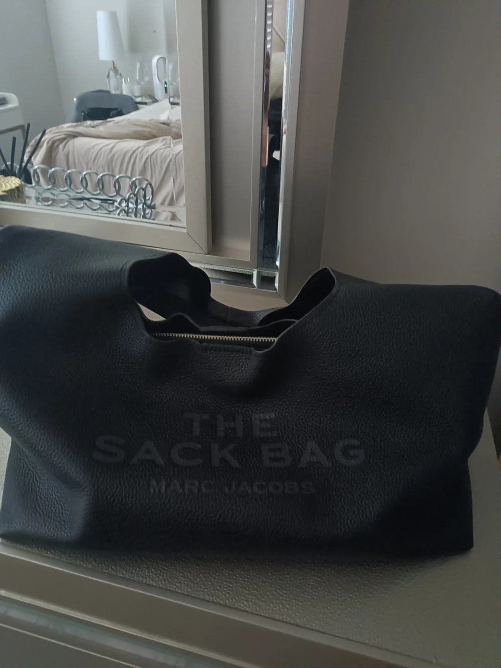 Marc Jacobs The Sack Bag - Black Leather Tote